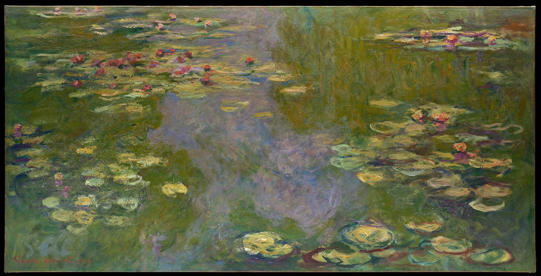 Artwork Image: Water Lilies (1919) by Claude Monet