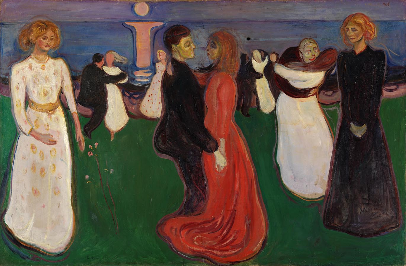 Artwork Image: Dance of Life (1900) by Edvard Munch
