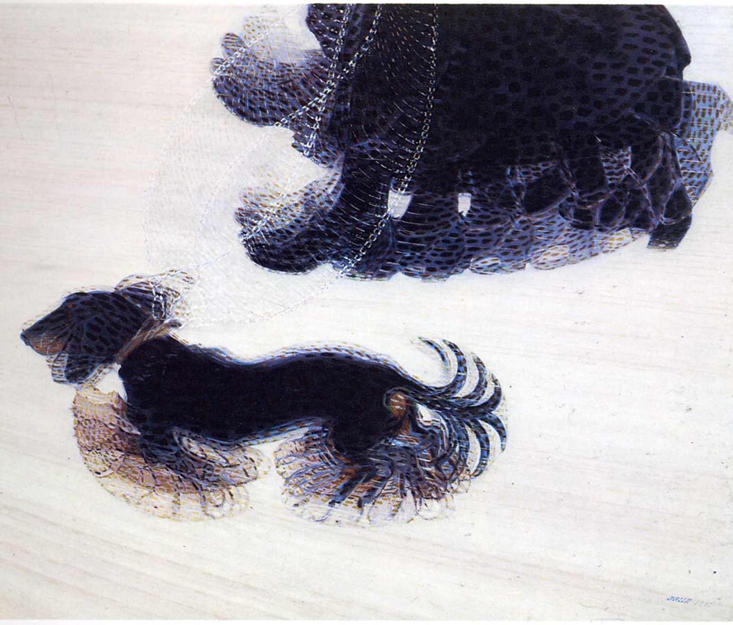 Artwork Image: Dynamism of a Dog on a Leash (1912) by Giacomo Balla