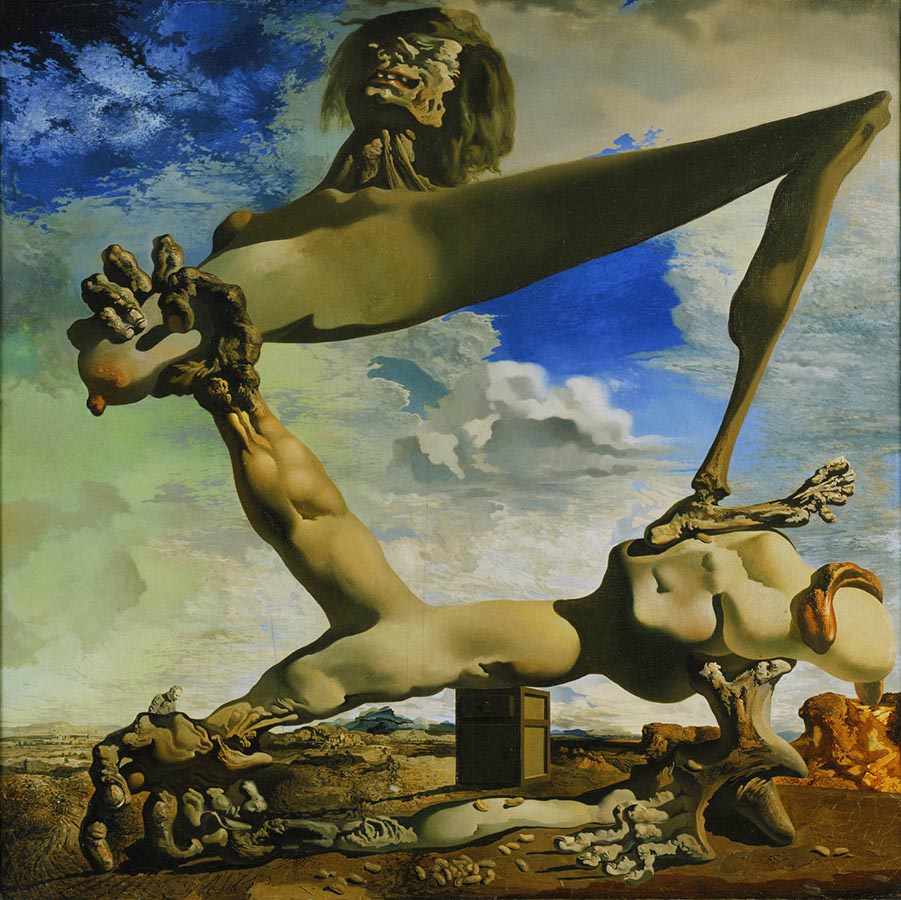 Artwork Image: Soft Construction with Boiled Beans (1936) by Salvidor Dali