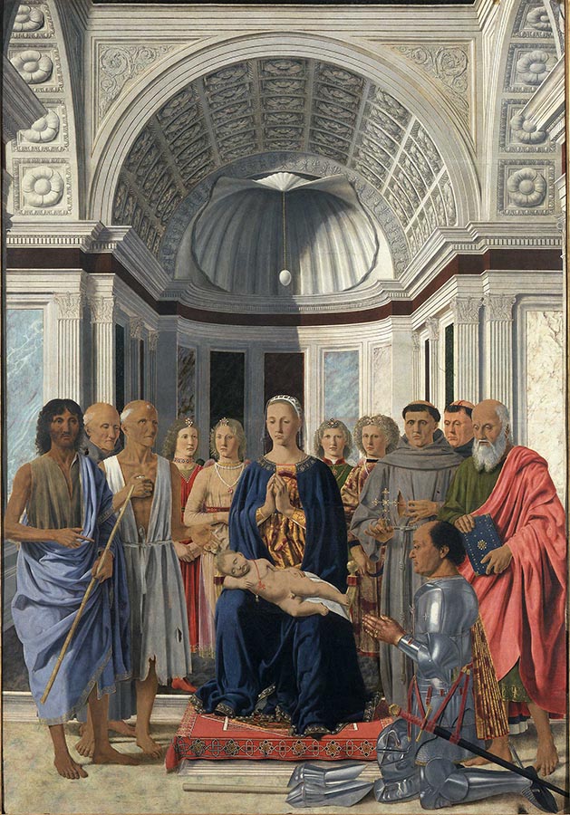Artwork Image: Flagellation of Christ (1455) by Piero della Francesca