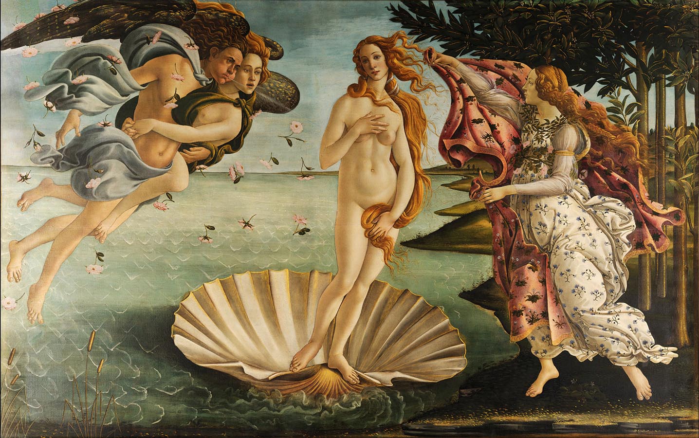 Artwork Image: The Birth of Venus (1486) by Sandro Botticelli