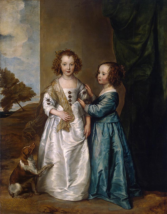 Artwork Image: The Five Children of King Charles I (1637) by Anthony van Dyck