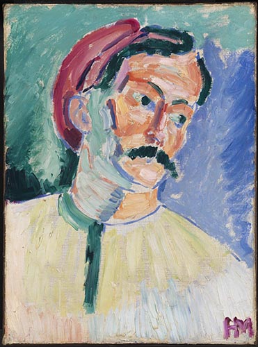 Artwork Image: Andre Derain (1905) by Henri Matisse