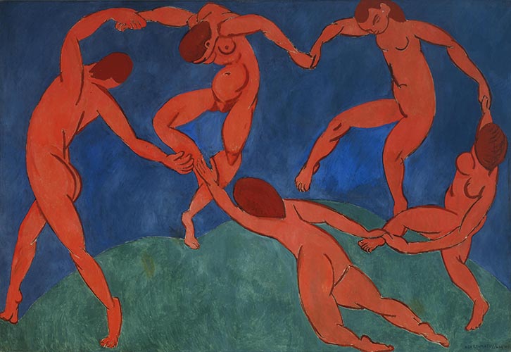Artwork Image: Dance (II) (1910) by Henri Matisse