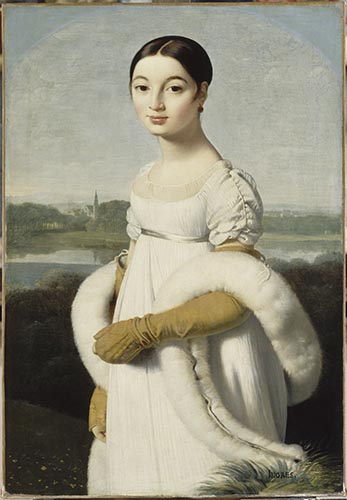 Artwork Image: Mademoiselle Caroline Riviere (1806) by Jean-Auguste-Dominique Ingres