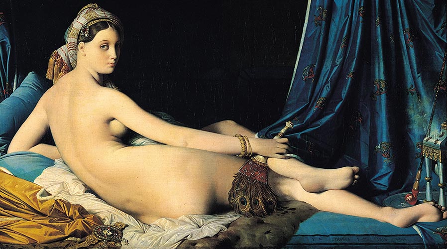 Artwork Image: La Grande Odalisque (1814) by Jean-Auguste-Dominique Ingres