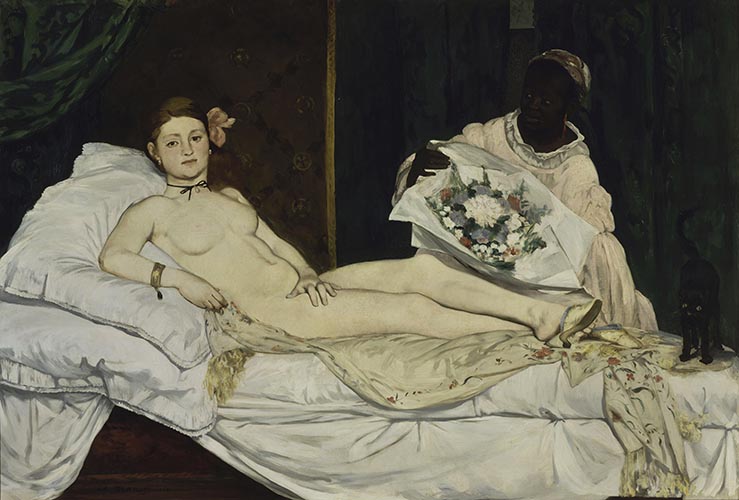 Artwork Image: Olympia (1863) by Edouard Manet