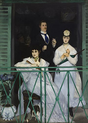 Artwork Image: Balcony (1868) by Edouard Manet