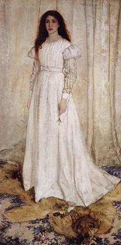 Artwork Image: Symphony in White, No. 1: The White Girl (1862) by James Abbott Whistler