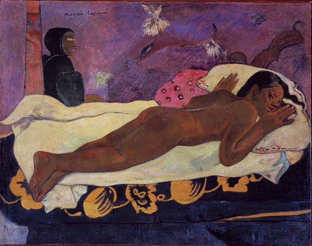 Artwork Image: Spirit of the Dead Watching (1892) by Paul Gauguin