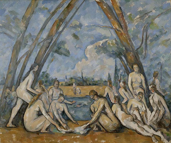 Artwork Image: Large Bathers (1899) by Paul Cezanne
