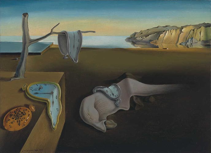 Artwork Image: Persistence of Memory (1931) by Salvidor Dali