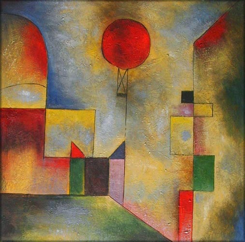 Artwork Image: Red Balloon (1922) by Paul Klee