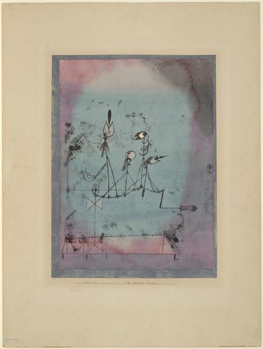 Artwork Image: Twittering Machine (1922) by Paul Klee