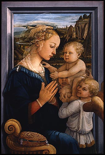 Artwork Image: Madonna and Child (1465) by Filippo Lippi