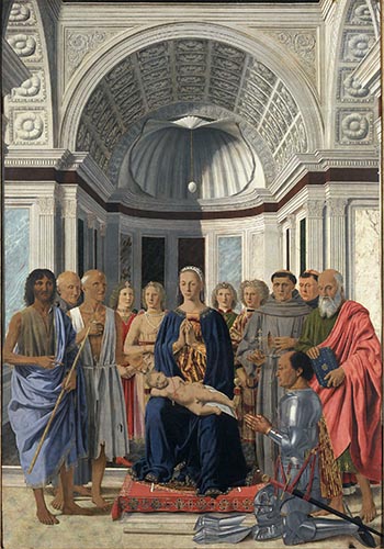 Artwork Image: Flagellation of Christ (1455) by Piero della Francesca