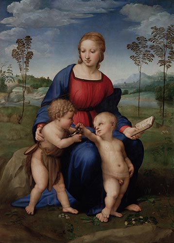 Artwork Image: Madonna of the Goldfinch (1505) by Raphael