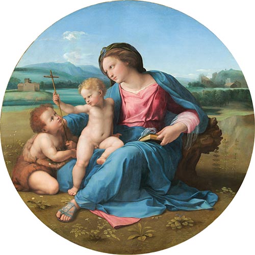 Artwork Image: Alba Madonna (1510) by Raphael