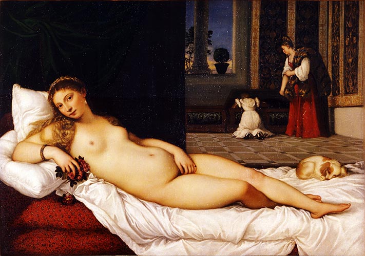 Artwork Image: Venus of Urbino (1538) by Titian