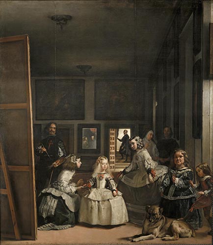Artwork Image: Las Meninas (1656) by Diego Velázquez