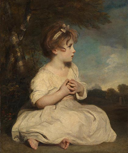 Artwork Image: Age of Innocence (1788) by Joshua Reynolds