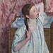 Artwork Image: Girl Arranging Her Hair