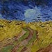 Artwork Image: Wheatfield with Crows