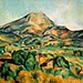 Artwork Image: Mont Sainte-Victoire seen from Bellevue