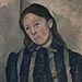 Artwork Image: Portrait of Madame Cézanne with Loosened Hair