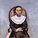 Artwork Image: Portrait of a Girl in Black