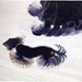 Artwork Image: Dynamism of a Dog on a Leash