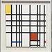 Artwork Image: Composition with Yellow, Blue and Red