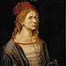 Artwork Image: Portrait of the Artist Holding a Thistle